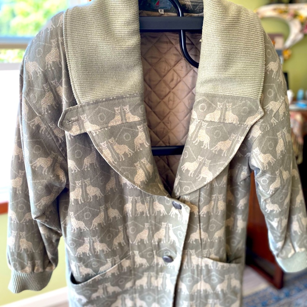 1980s Oversized Coat